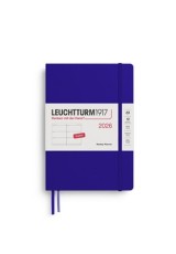 WEEKLY PLANNER & NOTEBOOK LEUCHTTURM1917MEDIUM Α5 2016 HARDCOVER INK