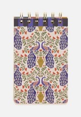ΣΗΜΕΙΩΜΑΤΑΡΙΟ Α6 ΣΠΙΡΑΛ DESIGNWORKS INK- A DOPO PEACOCK