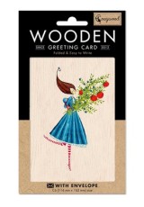 ΞΥΛΙΝΗ ΕΥΧΕΤΗΡΙΑ ΚΑΡΤΑ COZYWOOD C6 BOUQUET