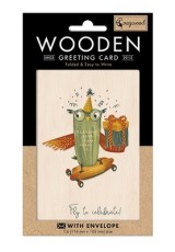 ΞΥΛΙΝΗ ΕΥΧΕΤΗΡΙΑ ΚΑΡΤΑ COZYWOOD C6 FLY TO CELEBRATE!