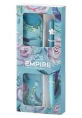 ΣΤΥΛΟ BALL POINT ΜΕ ΘΗΚΗ ΣΕ ΚΟΥΤΑΚΙ ΔΩΡΟΥ BLUE FLORAL