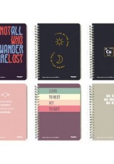 ΤΕΤΡΑΔΙΟ ΣΠΙΡΑΛ Α4 5 ΘΕΜΑΤΩΝ SLOGAN