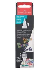 ΑΚΡΥΛΙΚΟΣ ΜΑΡΚΑΔΟΡΟΣ ΛΕΥΚΟΣ FABER-CASTELL