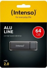 USB STICK INTENSO ALU LINE 64GB USB 2.0 ANTRACITE