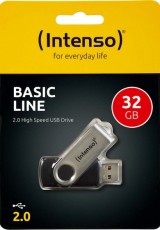 USB STICK INTENSO 32GB 2.0 BASIC LINE BLACK