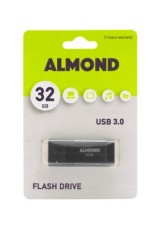 ALMOND FLASH DRIVE USB 3.0 32GB PRIME ΜΑΥΡΟ