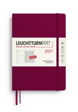 ΗΜΕΡΟΛΟΓΙΟ ΕΒΔΟΜΑΔΙΑΙΟ LEUCHTTURM1917 2027 A5 ΜΠΟΡΝΤΟ