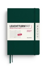 ΗΜΕΡΟΛΟΓΙΟ ΗΜΕΡΗΣΙΟ LEUCHTTRUM1917 2027 A5 DOT FOREST GREEN