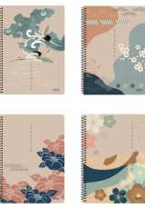 ΤΕΤΡΑΔΙΟ ΣΠΙΡΑΛ TETTRIS JAPANESE 17X25 3Θ 90Φ