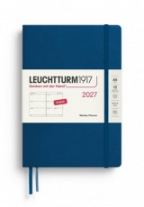 WEEKLY PLANNER LEUCHTTURM1917 2027 A5 HARDCOVER 12M INDIGO
