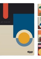 ΤΕΤΡΑΔΙΟ ΣΠΙΡΑΛ SKAG BAUHAUS 17X25 3Θ 80ΓΡ