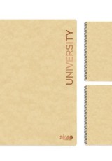ΤΕΤΡΑΔΙΟ ΣΠΙΡΑΛ UNIVERSITY PLUS SKAG A4 2ΘΕΜ 80ΓΡ 100Φ
