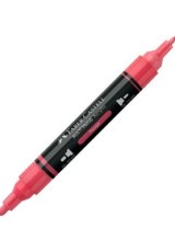 ΑΚΡΥΛΙΚΟΣ ΔΙΠΛΟΣ ΜΑΡΚΑΔΟΡΟΣ FABER-CASTELL 2m ROUGE