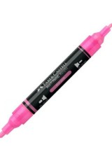 ΑΚΡΥΛΙΚΟΣ ΔΙΠΛΟΣ ΜΑΡΚΑΔΟΡΟΣ FABER-CASTELL 2m HOT PINK