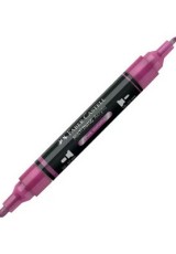 ΑΚΡΥΛΙΚΟΣ ΔΙΠΛΟΣ ΜΑΡΚΑΔΟΡΟΣ FABER-CASTELL 2m METALLIC PINK