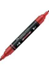 ΑΚΡΥΛΙΚΟΣ ΔΙΠΛΟΣ ΜΑΡΚΑΔΟΡΟΣ FABER-CASTELL 2m METALLIC RED