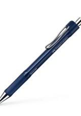 ΣΤΥΛΟ FABER-CASTELL BEYOND BALLPOINT  Μ X-SOFT ΜΠΛΕ ΣΚΟΥΡΟ