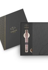ΣΕΤ ΣΤΥΛΟ PARKER P Ι.Μ. ROSY MAUVE BRT BP+NOTEBOOK