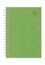 ΗΜΕΡΟΛΟΓΙΟ ΗΜΕΡΗΣΙΟ 2027 ΣΠΙΡΑΛ WRITING FIELDS LIGHT GREEN B5