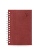 ΗΜΕΡΟΛΟΓΙΟ ΗΜΕΡΗΣΙΟ 2027 WRITING FIELDS SPIRAL BURGUNDY Α5