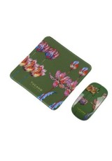 SET MOUSE & MOUSEPAD GREEN TUCANO SCHIZZO