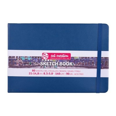 TALENS SKETCH BOOK NAVY BLUE 80Φ 21Χ14,8 140gr
