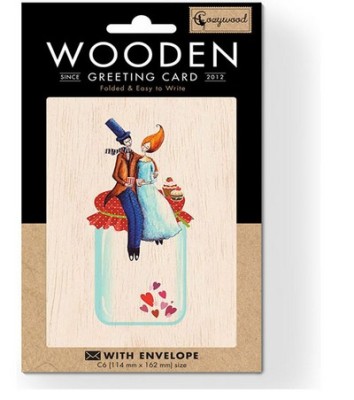 ΞΥΛΙΝΗ ΕΥΧΕΤΗΡΙΑ ΚΑΡΤΑ COZYWOOD C6 LOVE JAR