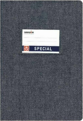 ΤΕΤΡΑΔΙΟ SPECIAL JEANS TYPOTRUST ΡΙΓΕ ΜΠΛΕ ΣΚΟΥΡΟ