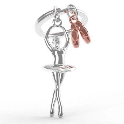ΜΠΡΕΛΟΚ META[L]MORPHOSE 220-02 BALLERINA WITH BALLET SHOES KEYRING