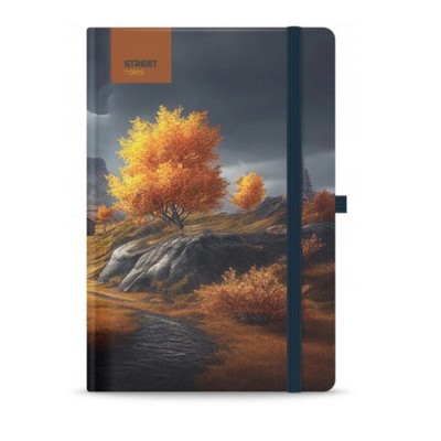 ΣΗΜΕΙΩΜΑΤΑΡΙΟ STREET TREES SERENITY B5 48Φ 80ΓΡ ΡΙΓΕ