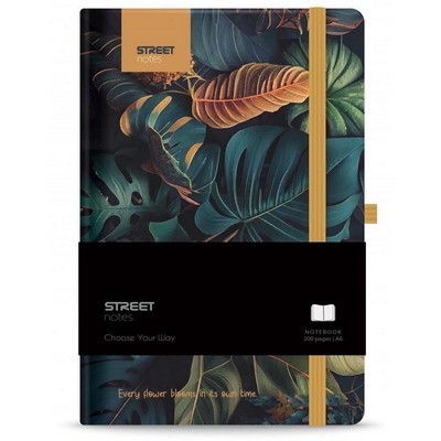 ΣΗΜΕΙΩΜΑΤΑΡΙΟ STREET FLOWERS GARDEN A6 48Φ
