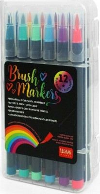 ΜΑΡΚΑΔΟΡΟΙ ΚΑΛΛΙΓΡΑΦΙΑΣ LEGAMI BRUSH MARKERS 12 ΧΡΩΜΑΤΑ