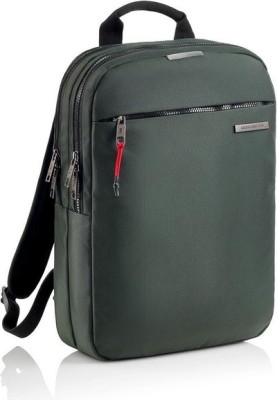 MIQUELRIUS ΤΣΑΝΤΑ ΠΛΑΤΗΣ LAPTOP 32x43x5.5cm 16 ΙΝΤΣΕΣ BAG TO WORK ΠΡΑΣΙΝΗ