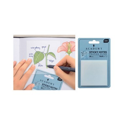 ΧΑΡΤΑΚΙΑ INTERDRUK 363442 TRANSPARENT 75Χ75(50Φ)