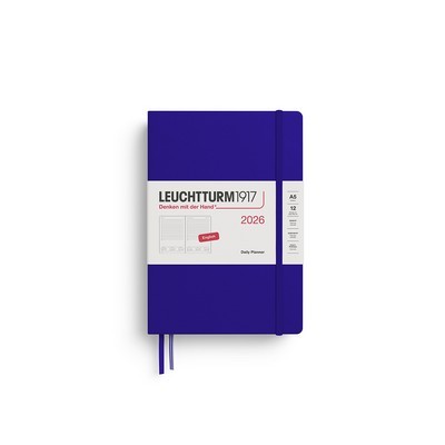 LEUCHTTURM1917 2026 DAILY PLANNER MEDIUM HARDCOVER Α5 INK