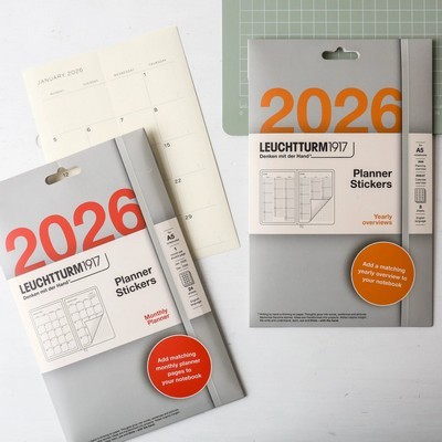 LEUCHTTURM1917 PLANNER STICKERS 2026 MONTHLY PLANNER