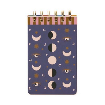 ΣΗΜΕΙΩΜΑΤΑΡΙΟ Α6 ΣΠΙΡΑΛ DESIGNWORKS INK- A DOPO MOON PHASES