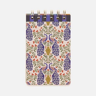 ΣΗΜΕΙΩΜΑΤΑΡΙΟ Α6 ΣΠΙΡΑΛ DESIGNWORKS INK- A DOPO PEACOCK