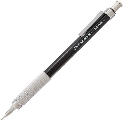 ΜΗΧΑΝΙΚΟ ΜΟΛΥΒΙ PENTEL GRAPHGEAR  0,5mm ΜΑΥΡΟ