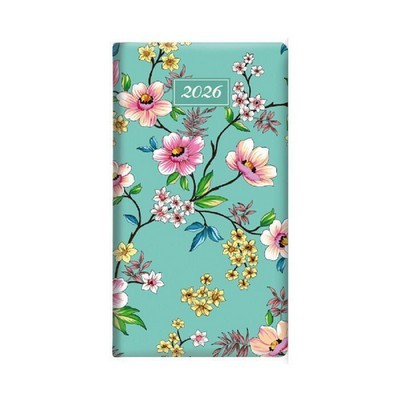 ΗΜΕΡΟΛΟΓΙΟ ΕΒΔΟΜΑΔΙΑΙΟ THEOFYLAKTOS 2026 8Χ15 CREAM VINTAGE MULTI FLORAL