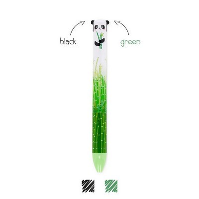 ΣΤΥΛΟ LEGAMI CLICK & CLACK TWO COLOUR BALLPOINT PEN-PANDA