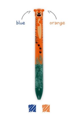 ΣΤΥΛΟ LEGAMI CLICK & CLACK TWO COLOUR BALLPOINT PEN-TIGER
