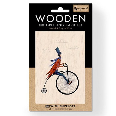 ΞΥΛΙΝΗ ΕΥΧΕΤΗΡΙΑ ΚΑΡΤΑ COZYWOOD C6 RETRO