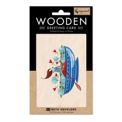 ΞΥΛΙΝΗ ΕΥΧΕΤΗΡΙΑ ΚΑΡΤΑ COZYWOOD C6 DREAM SHIP