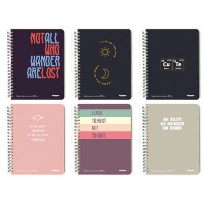 ΤΕΤΡΑΔΙΟ ΣΠΙΡΑΛ Α4 5 ΘΕΜΑΤΩΝ SLOGAN