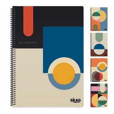 ΤΕΤΡΑΔΙΟ ΣΠΙΡΑΛ SKAG BAUHAUS 17X25 3Θ 80ΓΡ