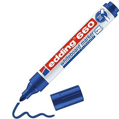 ΜΑΡΚΑΔΟΡΟΣ ΠΙΝΑΚΟΣ EDDING 660 BL ΜΠΛΕ