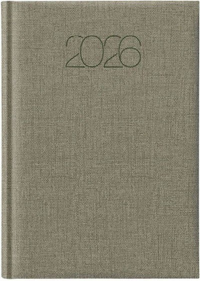 ΗΜΕΡΟΛΟΓΙΟ ΗΜΕΡΗΣΙΟ 2026 14,5Χ20,5 COTTON CLASSIC GREY