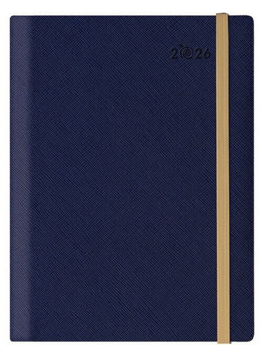 ΗΜΕΡΟΛΟΓΙΟ 2026 ΗΜΕΡΗΣΙΟ ΣΠΙΡΑΛ 17X24 APPEEL SAFIANO ECO ROYAL ΜΠΛΕ