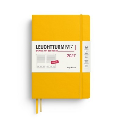 ΗΜΕΡΟΛΟΓΙΟ ΗΜΕΡΗΣΙΟ LEUCHTTURM 2027 A5 SUNFLOWER